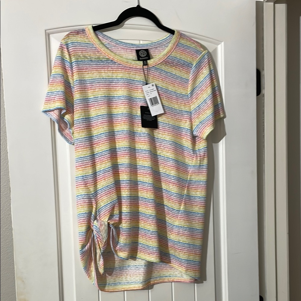 Bo-Beau Multicolor Striped Top